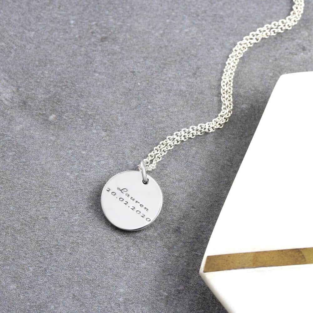 15mm Coin Necklace