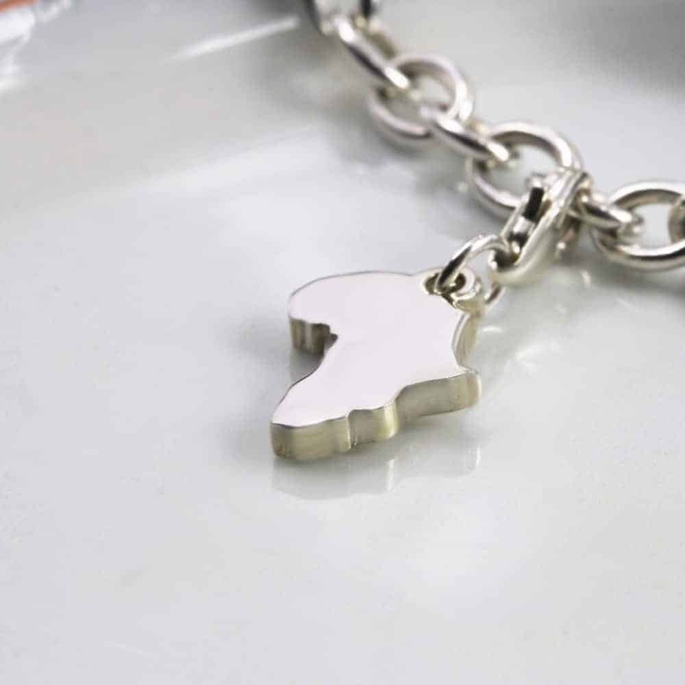 Africa Collection Charm Silver charms personalised charms by silvery south africa